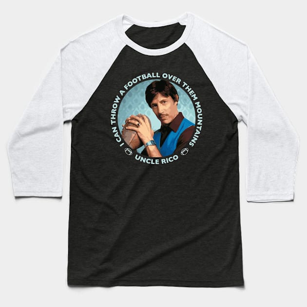 My Favorite People Uncle Rico Football Mountains Blue Idol Gift Fot You Baseball T-Shirt by CustomPortraitsWorld